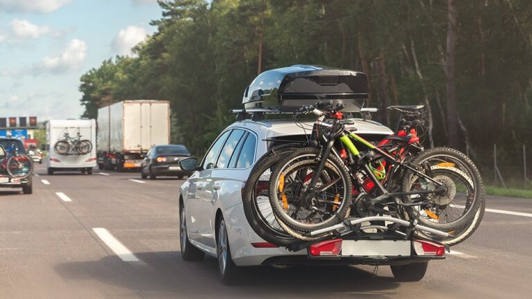 Essential accessories for a road trip by car